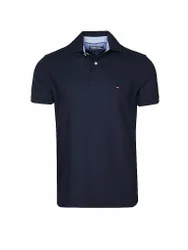 Poloshirt de corte regular azul L