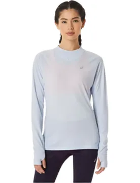 WINTER RUN LS TOP Damen Blau L - Asics - FashionsVida