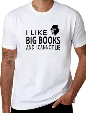 I Like Big Books And I Cannot Lie T-Shirt cotton t shirts high quality t shirts for man graphic funny T-Shirt - Aliexpress - FashionsVida