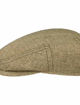 Kent Structure Flat Cap by - beige-green - Female - Size: 62 cm - Stetson - FashionsVida