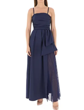Abito con dettaglio BLU NAVY L - Rinascimento - FashionsVida