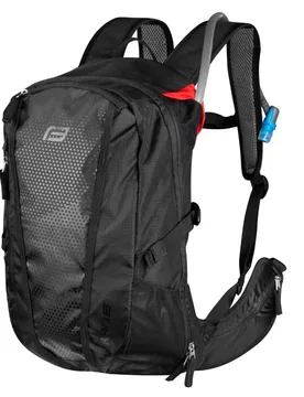 Zaino MTB GRADE PLUS 22 litri nero con sacca idrica - FORCE - FashionsVida
