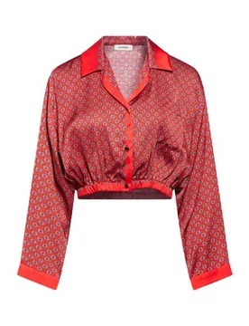 Camisa Mujer Rojo 0,1,2,3 Mujer - Sandro - FashionsVida