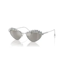 Occhiali da sole, Forma Cat-eye, SK7009, Tono argentato OS