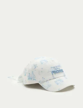 Kids Pure Cotton Frozen™ Cap (3-13 Yrs) Blue Mix Female - M&S - FashionsVida