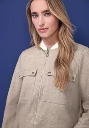 Leichter Blouson female Braun