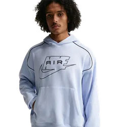 Air Herren Kapuzenpullover - Blau - Größe L Blue L