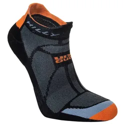 Marathon Fresh Socklet Min Short Socks Black / Orange EU 35.5-39 Men,Women