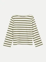 RED LABEL Sweatshirt mit Streifen Mehrfarbig 40