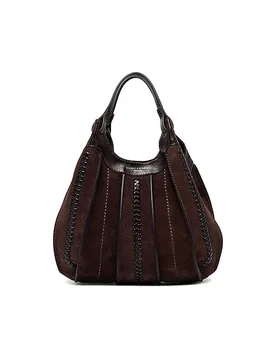 Bolso de piel - Hobo Bag DUA Medium marrón - GIANNI CHIARINI - FashionsVida