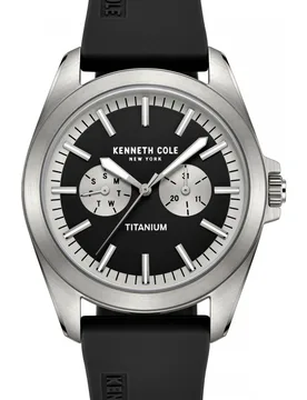 Kcwgq2238902 Mens Classic Watch - Silver - One Size - Kenneth cole - FashionsVida