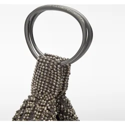 Bolso de mano de mujer de cóctel con pedrería