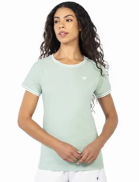 Team Stretch Short Sleeve T-shirt Sage XL - Tecnifibre - FashionsVida