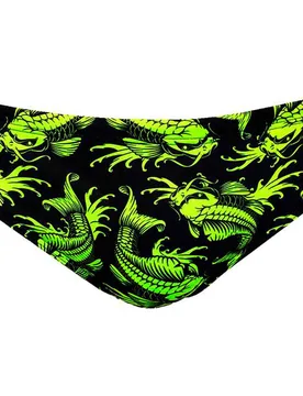 Waterpolo carpa warrior bañador natación hombre Amarillo (M) - TURBO - FashionsVida
