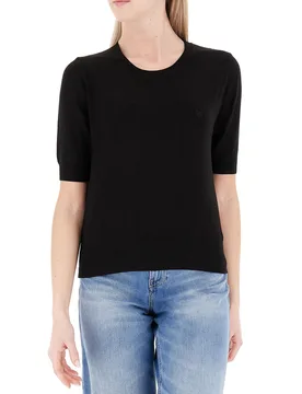 Maglia girocollo NERO S/M - Rinascimento - FashionsVida