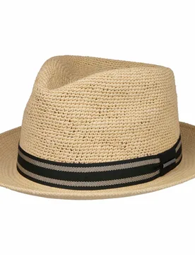 Crochet Panama Hat by - nature - Size: M (56-57 cm) - Stetson - FashionsVida