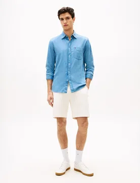 Bermuda de chándal de caballero lisa - Tommy Hilfiger - FashionsVida