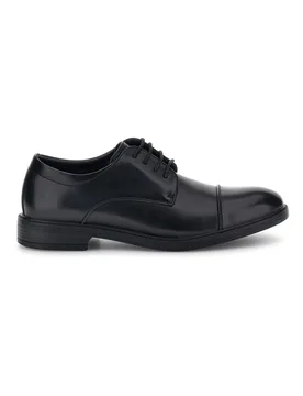 Scarpe stringate nere con punta a cap toe FU210C215 41 - Ferre - FashionsVida