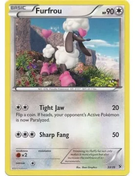Pokemon Kalos Starter Kit 33/39 Furfrou (Pink Fur) - Pokémon - FashionsVida