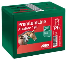 AKO Batterie Alkaline 9V, 120Ah