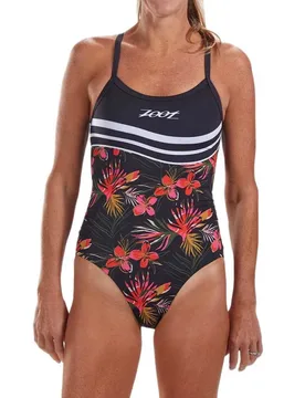 Ltd Swimsuit Black / White / Flowers XS Women - Zoot - FashionsVida
