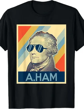 Hamilton Wearing Sunglasses Retro T-Shirt 100% Cotton O-Neck Short Sleeve Summer Casual Mens T-shirt Streetwear - Aliexpress - FashionsVida