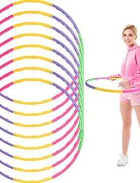 Diseño ligero y duradero de material PVC removible - Opciones de colores variados para fitness, baile y actividades al aire libre - Adecuado para fie - Shein - FashionsVida