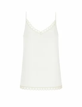 Top - Camisole POETRY TEMPTATION champagne crema XL - Mey - FashionsVida