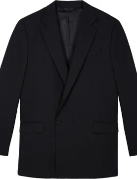 Chaqueta de traje cruzada de hombre - The Kooples - FashionsVida