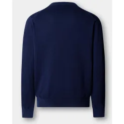 Jersey de hombre de algodón cuello pico