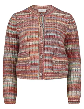 Strickjacke Kurz 1/1 Arm female - 36 - FashionsVida