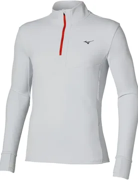 Felpa Con Mezza Zip Active Warmalite Cloudscape XL - Mizuno - FashionsVida