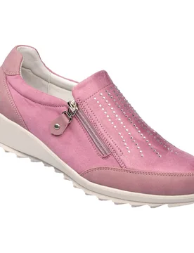 Fashion-Halbschuh „Hanne“ rosa 41 Damen - wonderwalk - FashionsVida