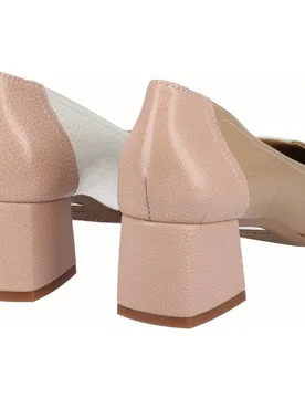 Zapatos de salón de mujer de piel combinada - D'Chicas - FashionsVida