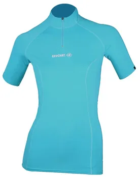 Rash Guard Manches Courtes Atoll Turquoise XS - Beuchat - FashionsVida