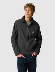 Rutherglen Twill Harrington Jacket Black/Grey male