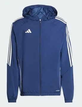 Giacca a vento Tiro 24 XL Team Navy Blue 2 / White - Adidas - FashionsVida