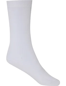 Punto - Calcetin de mujer largo liso - Punto Blanco - FashionsVida