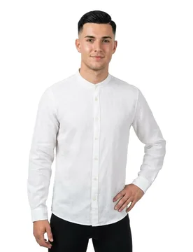 Chemise à Manches Longues 179189 Off White 2XL - Scotch & Soda - FashionsVida