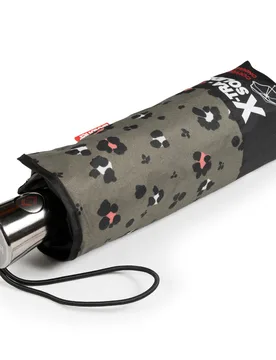 Parapluie X-TRA SOLIDE 23 cm Léopard Kaki léopard kaki ST - Isotoner - FashionsVida