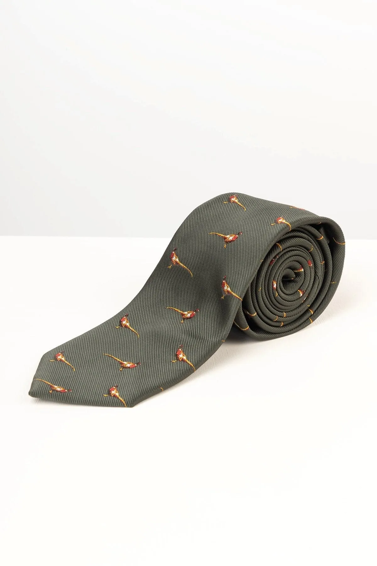 Danby Mens Flying Pheasant Shooting Tie - - Size: ONESIZE - Rydale - FashionsVida