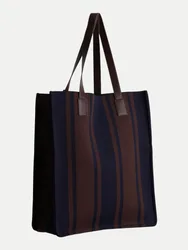 Tote Bag aus festem Milano Strick Bavora Braun