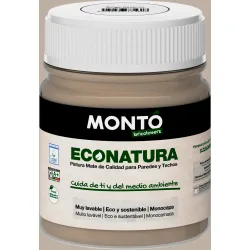 Test pintura plástica Montó Econatura 60 ml Beige Desierto