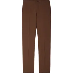 Pantalón de vestir de hombre recto de tejido técnico