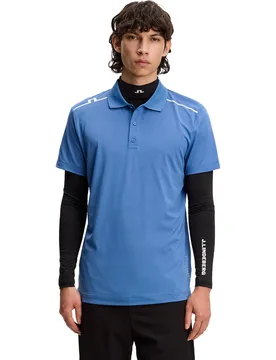J.Lindeberg Polo Lionel, blau s - J.lindeberg - FashionsVida