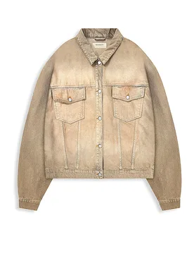 Chaqueta vaquera beige XXL - Reternity - FashionsVida