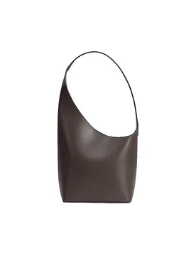 Bolso de cuero - Bolso de hombro LUNE marrón - Aesther Ekme - FashionsVida