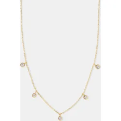 Collar de oro y diamantes