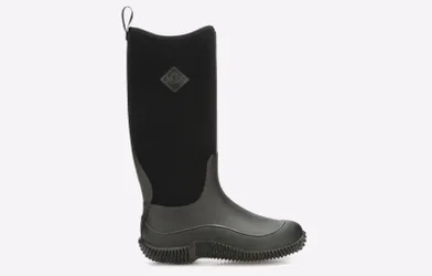 Womens Hale Wellingtons - Black Mixed Material - Size Uk 6
