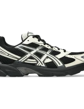 GEL-1130 Men's Sneakers - Black - Size 8.5 - Mesh/Synthetic - Black - Size: 8.5 - Asics - FashionsVida